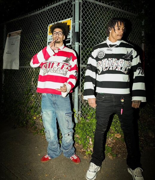 Polo rayé pour homme