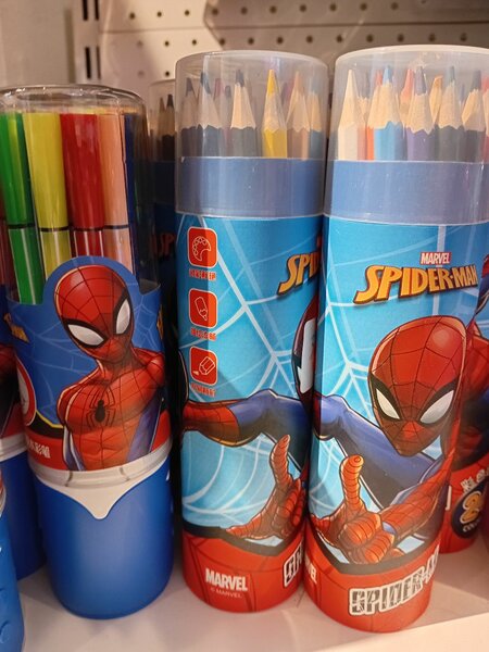 Crayons Spiderman Marvel
