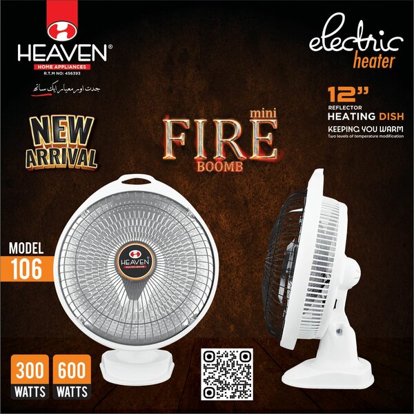 Electric heater model 106