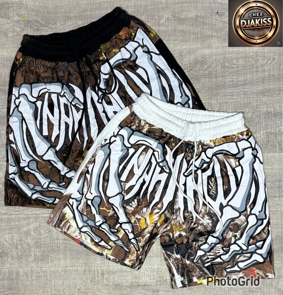 Shorts streetwear graphiques