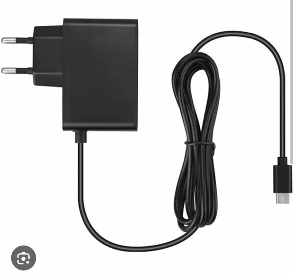 Chargeur USB-C noir Nintendo S