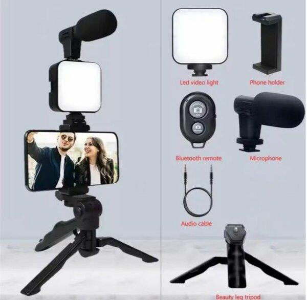 Kit vidéo Vlog Microphone