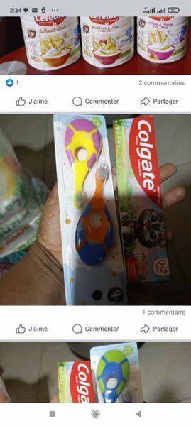 Brosse à dents enfant Colgate