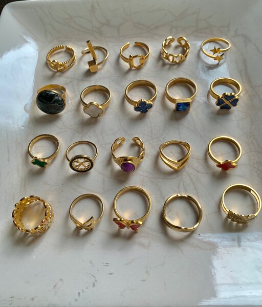 Aesthetic ring set