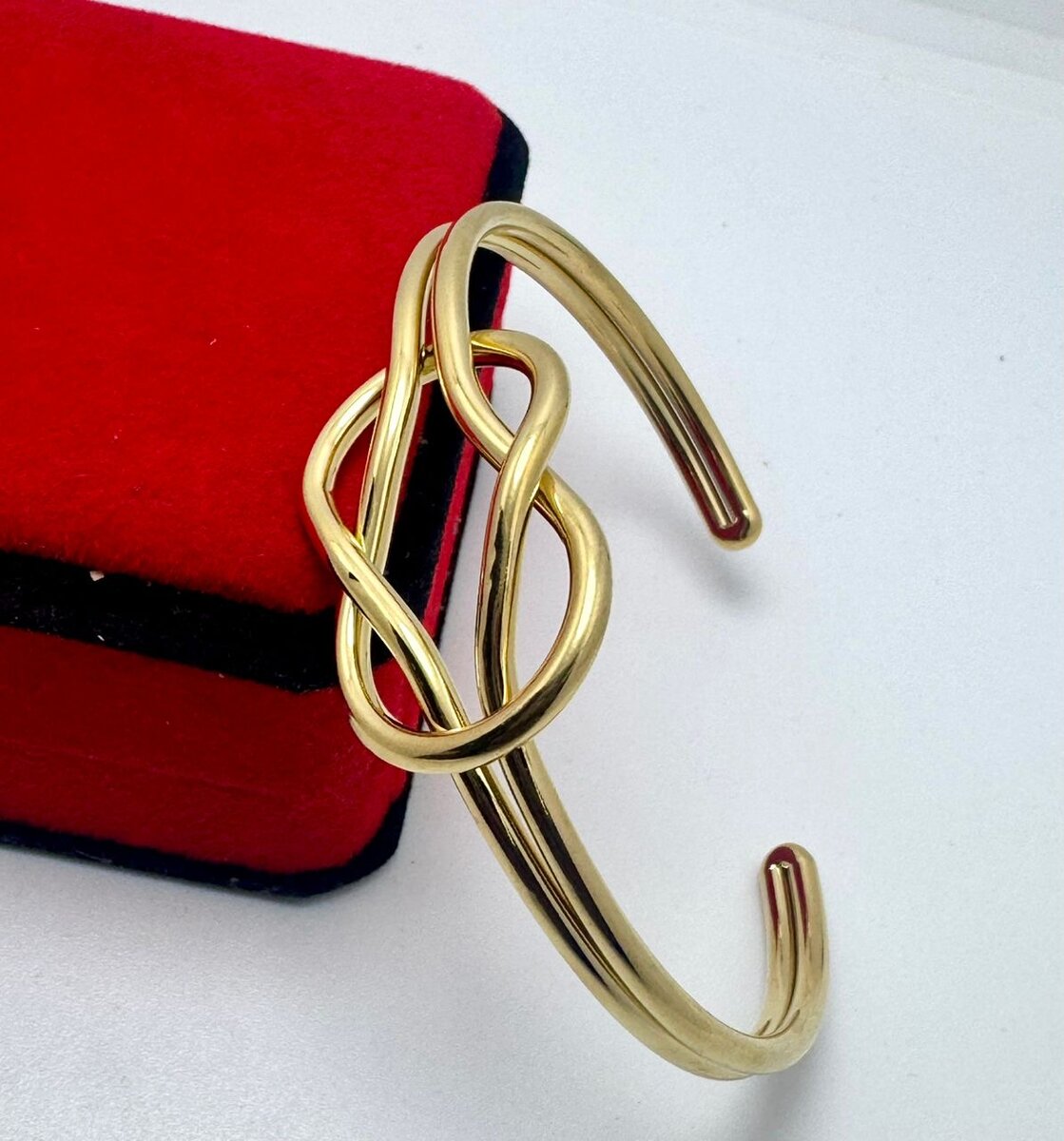 Bracelet Nœud dAmour  or