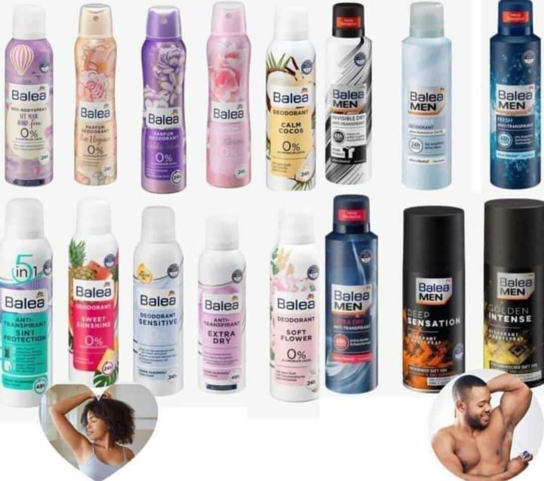 Déodorants, Roll on , Gel Douche et savon pain Baléa