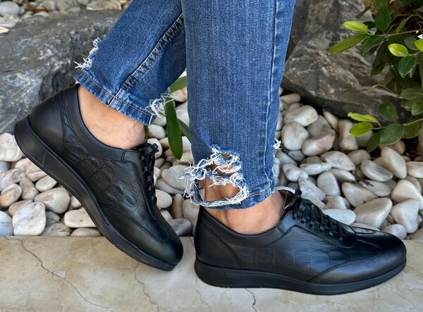 Sneakers en cuir élégants pour hommes