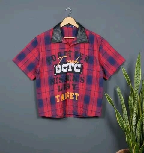 Chemise à carreaux tendance