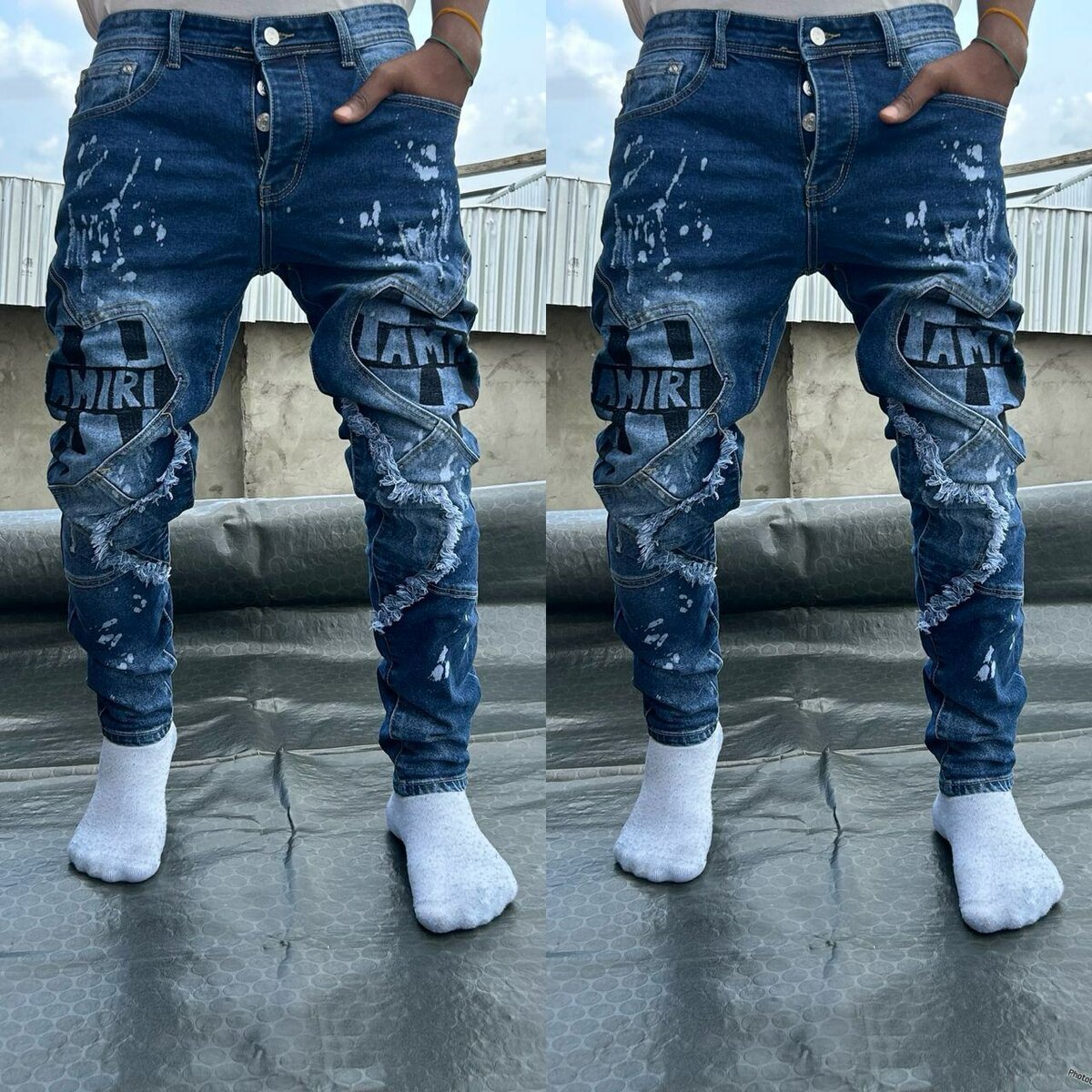 Jeans homme décontractés tendance