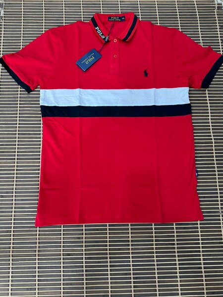 Polo homme élégant multicolore
