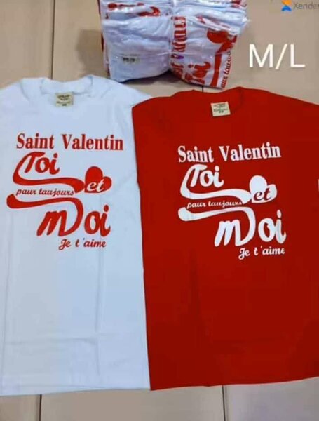 Ensemble T-shirt et Casquette Couple