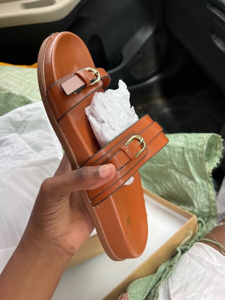 Celine and Zara slippers