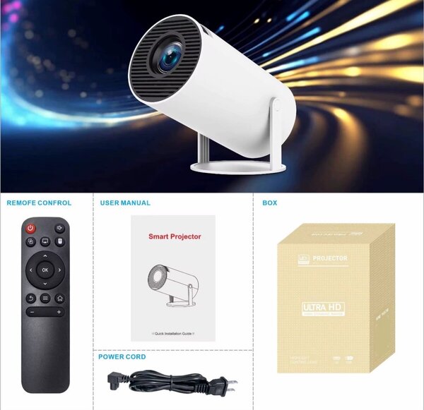 Projecteur HD Portable Moderne