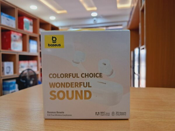 Baseus Bowie E18 true wireless earphone stellar White