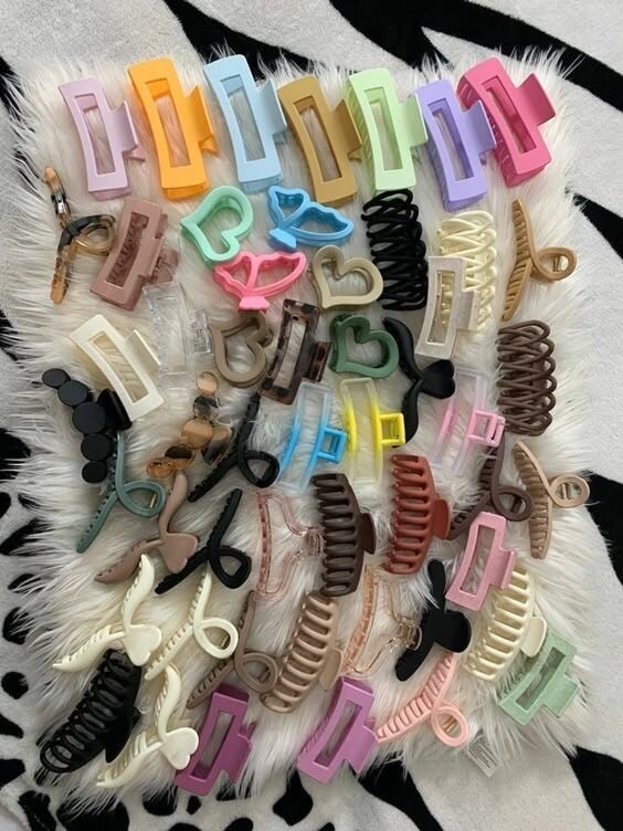 Griffe cheveux en fleurs