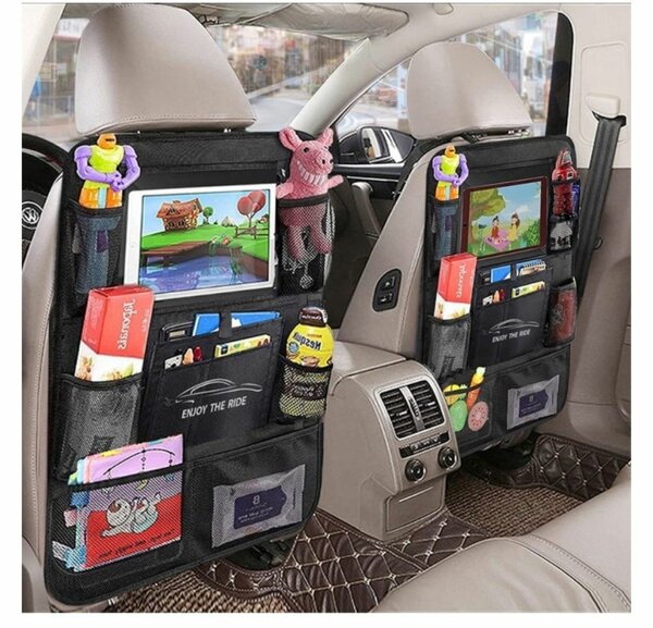 CAR BACK SEAT HANGING MULTI-POCKET STORAGE