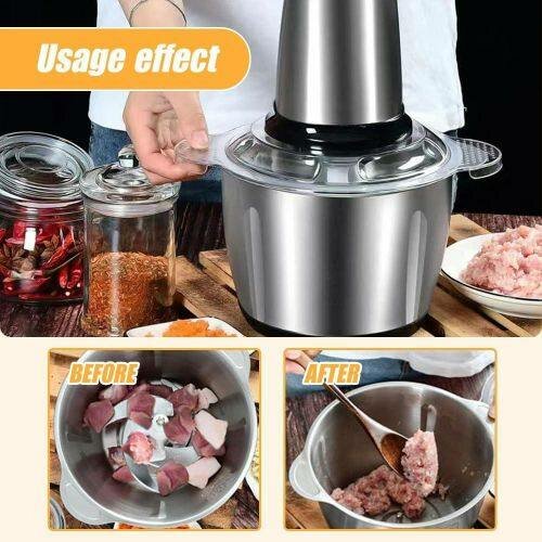 Hachoir Électrique 3L Inox