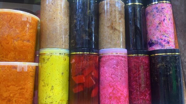 Collection de Pickles Colorés