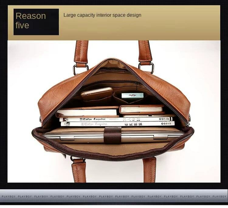 Sacoche Homme en Cuir Élégante