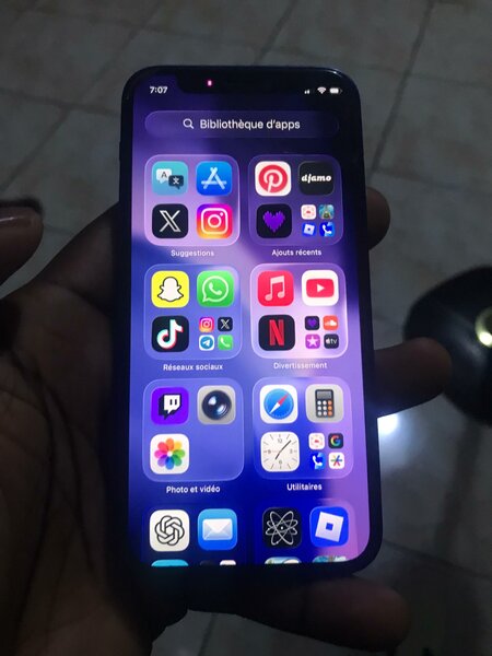 iPhone Bleu Débloqué 128Go