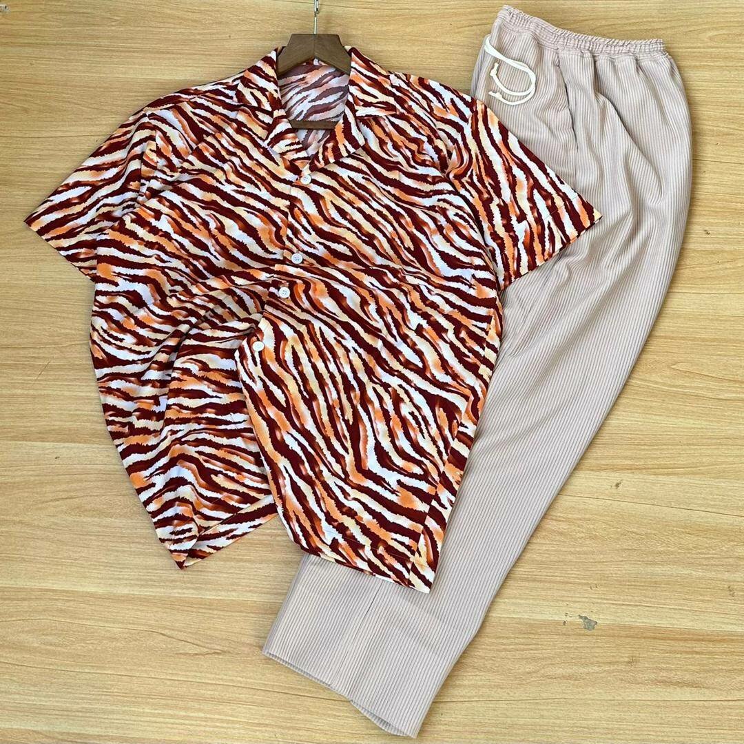 Trendy men top and down