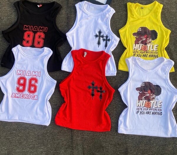 Lot de Débardeurs Graphiques
