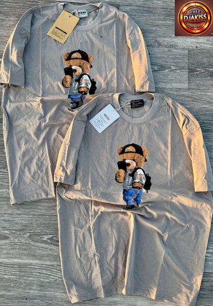 T-shirt ours imprimé