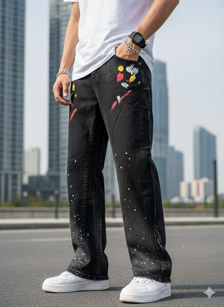 Jeans artistiques urbains