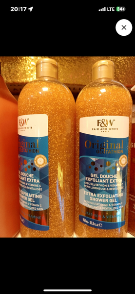 F&W Exfoliating Shower Gel