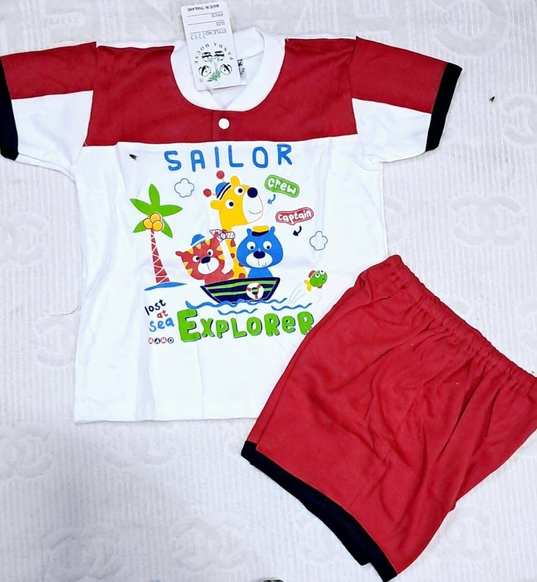 Kids' Cartoon Pajama Set