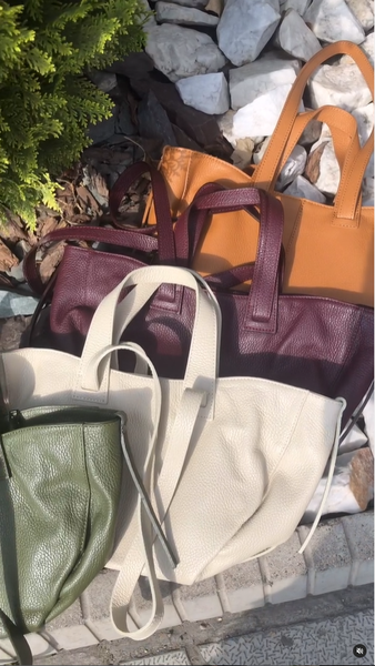 сумки разных цветов