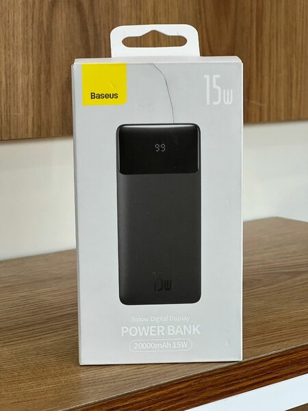Baseus Bipow Digital Display Power Bank 20000mAh 15W