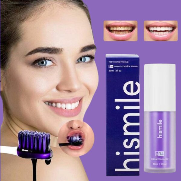 Hismile v34 Purple Toothpaste Premium Toothpaste for Ultimat