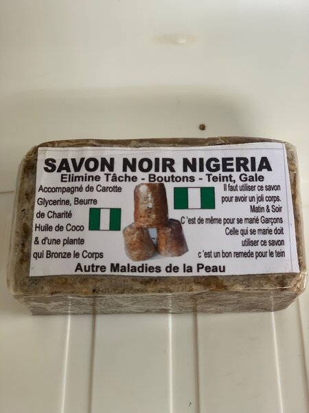Savon noir du Nigeria