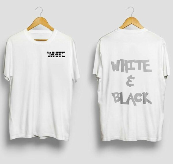 WHITE&BLACK T-SHIRT COLLECTION