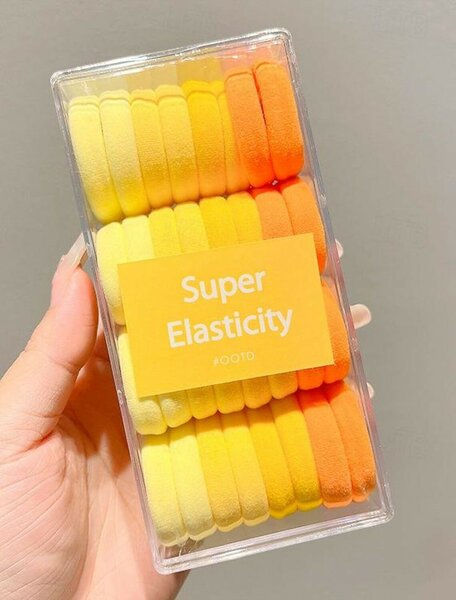 Élastiques à cheveux colorés