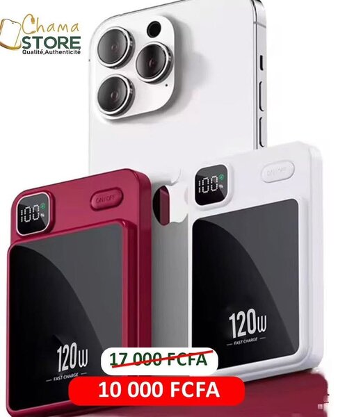 Chargeur Rapide 120W Portable