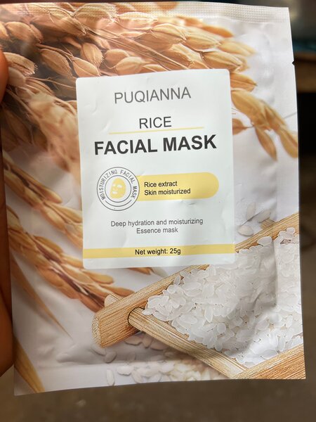 Masque Visage Hydratant Riz