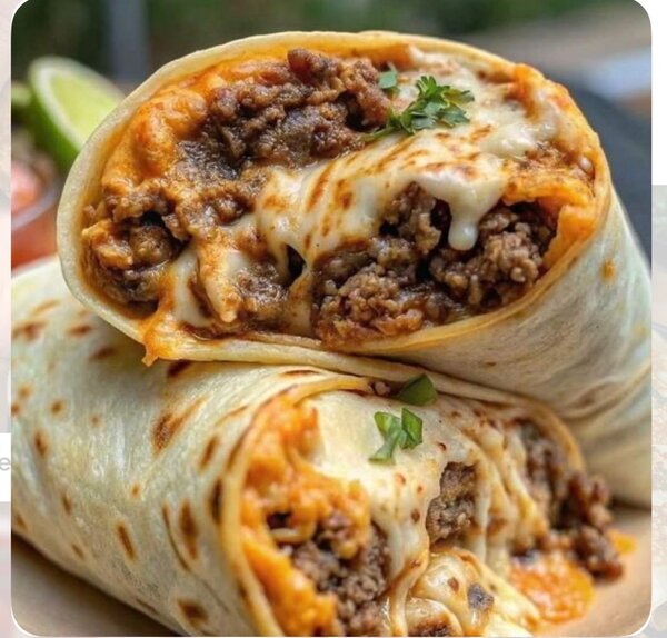 Crêpes fromage et jambon