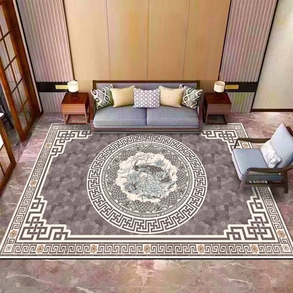 Tapis moderne abstrait salon