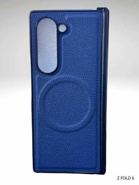 Coque en cuir Z Fold 6