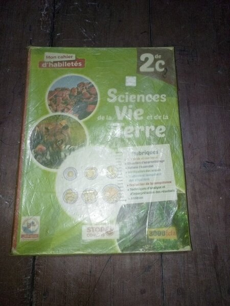 Cahier de Sciences Vie Terre