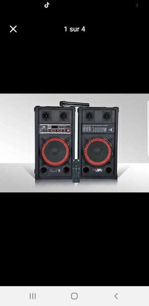 Haut-parleur Alipu 30000W Bluetooth