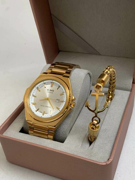 Watch and bracelet set