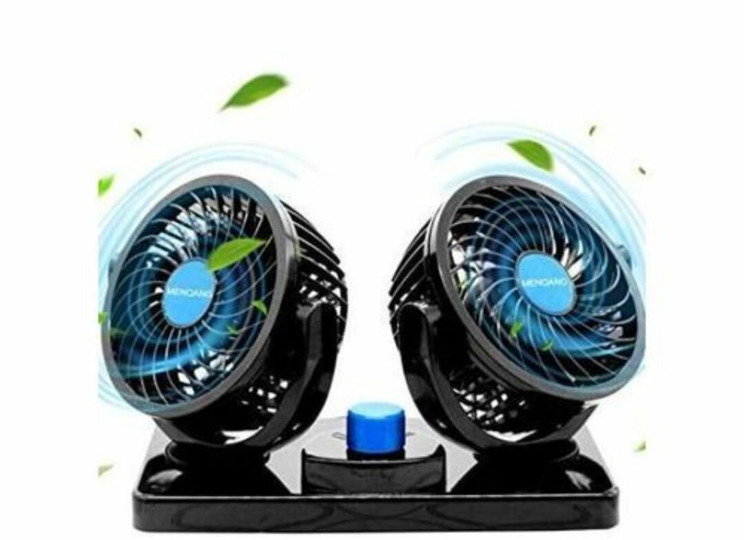 Mini Ventilateur à 2 Têtes  Double Fraîcheur