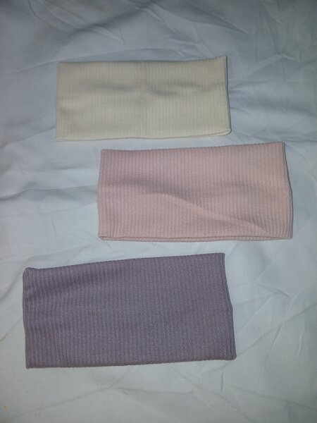 Bandeaux en coton élastiques