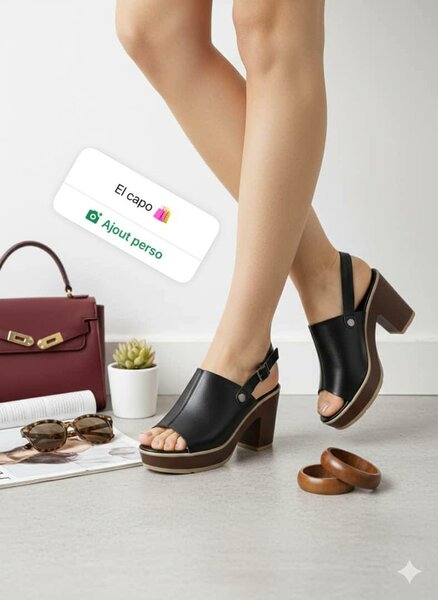 Sandales à talons élégantes