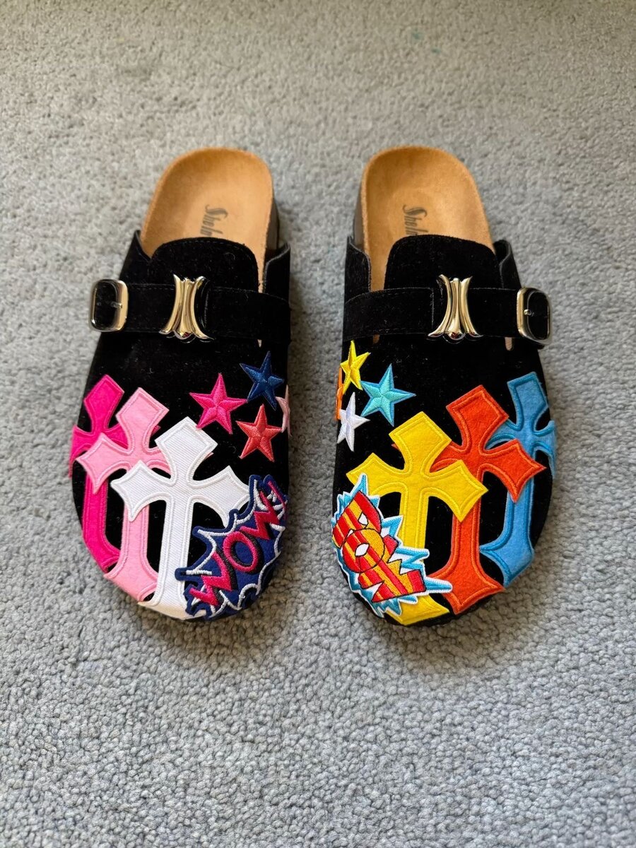 Chaussures Clog en suédine