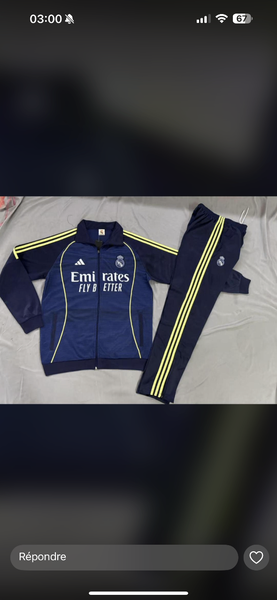 Ensemble survêtement de sport homme