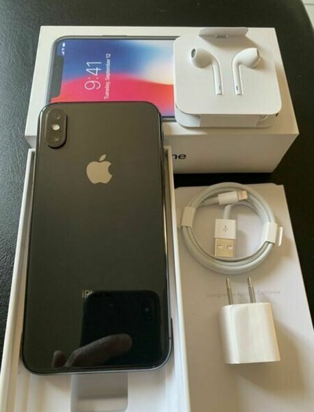 iPhone X 64Go Noir Débloqué